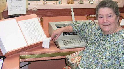 Colleen McCullough chez elle, sur l'île de Norfolk
 (Louise Donald / AP / SIPA)