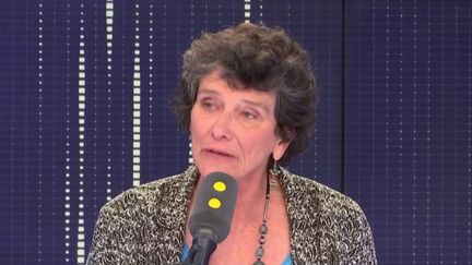 Isabelle Autissier, présidente du WWF France, mardi 30 octobre, sur franceinfo. (RADIO FRANCE / FRANCE INFO)