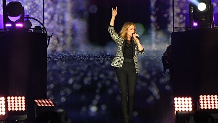 Céline Dion en concert à Bordeaux, au stade Matmut Atlantique (29 juin 2017)
