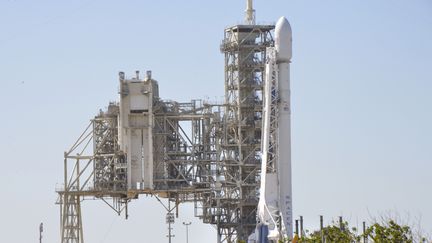 La fusée Falcon 9 de SpaceX, à Titusville (Floride, Etats-Unis). (JULIAN LEEK / CITIZENSIDE)