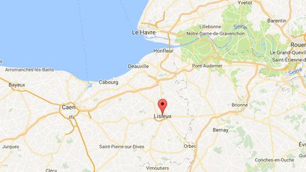 Lisieux, dans le Calvados. (GOOGLEMAPS)