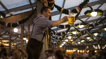 Fête de la bière à Munich (photo d'illustration) (ALEXANDER ROTH-GRISARD / MAXPPP)