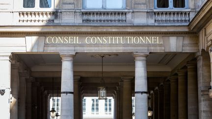 Le Conseil constitutionnel à Paris, le 1er juin 2020.&nbsp; (MARTIN NODA / HANS LUCAS / AFP)