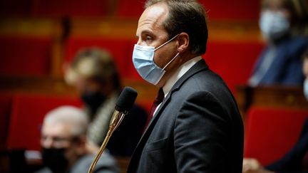 Jean-Christophe Lagarde à l'Assemblée nationale, le 3 novembre 2020. (THOMAS PADILLA / MAXPPP)