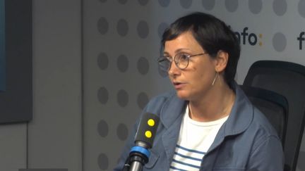 Laëtitia Ohnona, la réalisatrice du documentaire&nbsp;"Cours criminelles".  (FRANCEINFO / RADIOFRANCE)