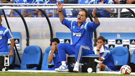 Marcelo Bielsa mécontent de son équipe (PHILIPPE LAURENSON / BLUEPIX)