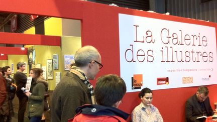 La Galerie des illustres au Salon du Livre
 (P.Y. Grenu)