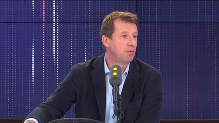 Yannick Jadot, député européen Europe Écologie-les Verts, invité du "8.30 franceinfo", jeudi 17 octobre 2019.&nbsp; (FRANCEINFO / RADIOFRANCE)