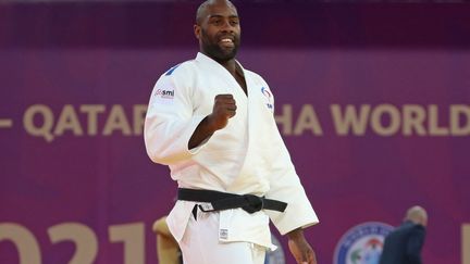 Teddy Riner va participer aux Jeux olympiques (KARIM JAAFAR / AFP)