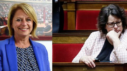 Brigitte Bourguignon (à gauche) et Sophie Errante (à droite), deux ex-socialistes devenues "marcheuses". (MAXPPP)