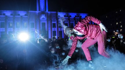 Lancement des festivités de Villeurbanne capitale française de la culture (7 janvier 2022 à Villeurbanne, Rhône) (OLIVIER CHASSIGNOLE / AFP)