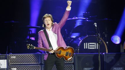 Paul McCartney au vélodrome de Marseille le 5 juin 2015
 (PHOTOPQR /LA PROVENCE / MAXPPP)