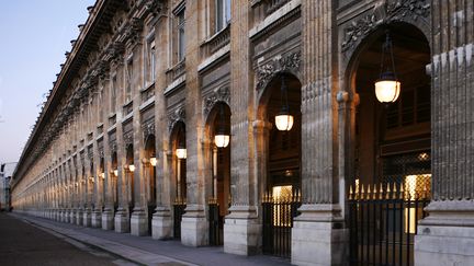 Les arcades du Palais-Royal, lieu sulfureux du&nbsp;XVIIIe siècle.&nbsp; (MAUD DELAFLOTTE / GAMMA-RAPHO)