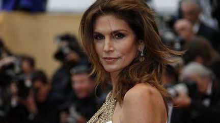 Cindy Crawford encore, de face cette fois
 (Loïc Venance / AFP)