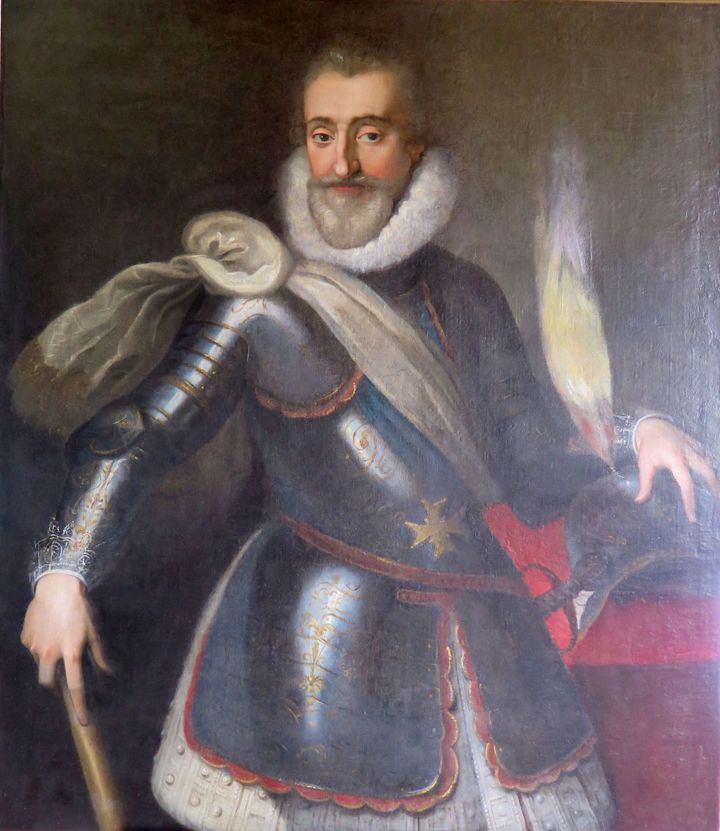 Portrait d'Henri IV par François II Bunel 
 (Musée des Beaux-Arts de Pau )