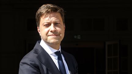 Benoît Payan, maire de Marseille, le 1er septembre 2021.&nbsp; (LUDOVIC MARIN / POOL)