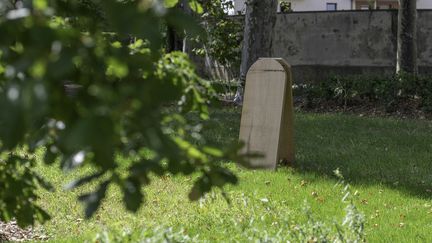 L'espace funéraire écologique du cimetière parisien d'Ivry. (JEAN-PIERRE VIGUIÉ)