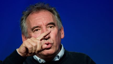 François Bayrou, le président du Modem, le 25 septembre 2015 à Guidel (Morbihan). (JEAN-SEBASTIEN EVRARD / AFP)