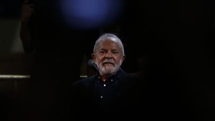 Luiz Inacio&nbsp;Lula&nbsp;da Silva, candidat à l'élection présidentielle au Brésil. (MIGUEL SCHINCARIOL / AFP)