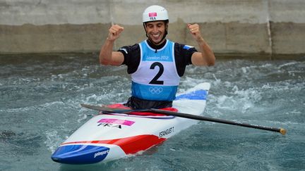 Tony Estanguet champion olympique (OLIVIER MORIN / AFP)