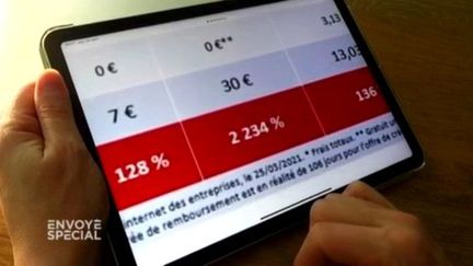 Mini-crédits&nbsp;: 200&nbsp;euros emprunté à un taux de... 2&nbsp;234%, "c'est du racket&nbsp;!"
 (ENVOYÉ SPÉCIAL  / FRANCE 2)