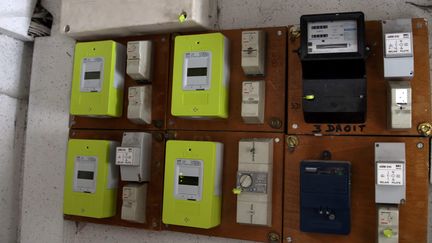 Le&nbsp;compteur électrique&nbsp;Linky&nbsp;est l'objet de questions et d'inquiétudes de la part de certains utilisateurs (illustration). (PIERRE HECKLER / MAXPPP)