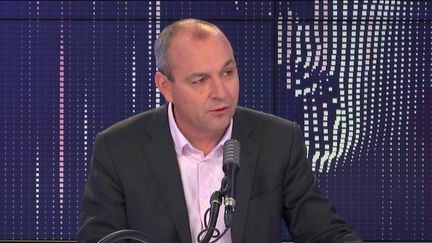 Laurent Berger, secrétaire général de la CFDT, était l'invité du "8h30 franceinfo", jeudi 10 septembre 2020. (FRANCEINFO / RADIOFRANCE)