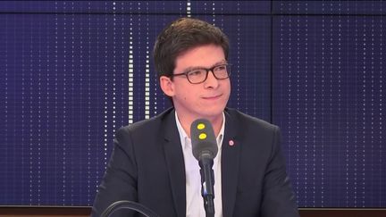 Pierre-Henri Dumont, député LR du Pas-de-Calais, le 1er novembre 2018. (RADIO FRANCE / FRANCEINFO)