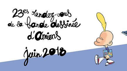 L'affiche des 23èmes rendez-vous de la Bande Dessinée d'Amiens dessinée par Zep
 (Zep)