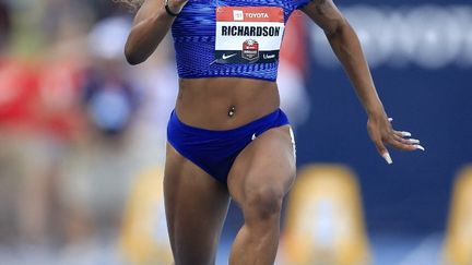 Sha'Carri Richardson, le 25 juillet 2019. (ANDY LYONS / GETTY IMAGES NORTH AMERICA)