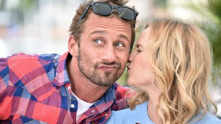 L'acteur belge Matthias Schoenaerts et sa partenaire allemande Diane Kruger dans "Maryland – Disorder"
 (BERTRAND LANGLOIS / AFP)