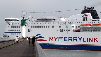 &nbsp; (MyFerryLink indésirable à Douvres © Maxppp)