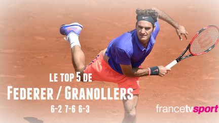 Roger Federer s'est qualifié tranquillement pour le 3e tour de Roland-Garros.