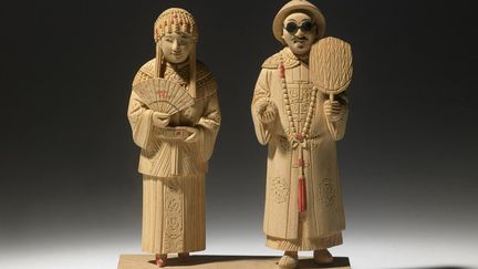 Figurine chinoise : Couple de mariés
 (Philippe Acger)