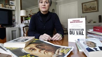 Fabienne Boulin-Burgeat, fille de Robert Boulin, le 25 janvier 2011 à Paris. (AFP - Patrick Kovarik)