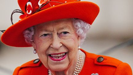 La Reine Elizabeth II en octobre 2021. (VICTORIA JONES / POOL / AFP)