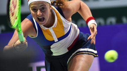 La Lettone Jelena Ostapenko (ROSLAN RAHMAN / AFP)