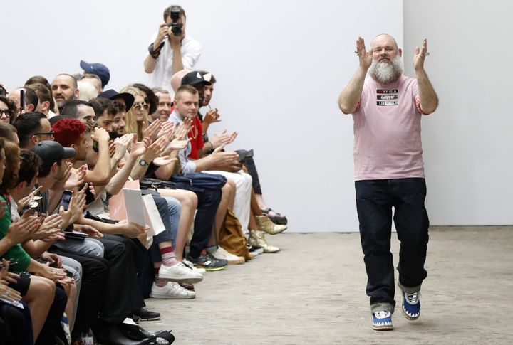 Le créateur Walter Van Beirendonck, juin 2016 à Paris
 (FRANCOIS GUILLOT / AFP)