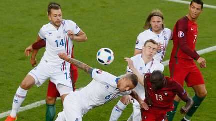 &nbsp; (Le Portugal affronte l'Islande à Saint-Etienne (groupe F) mardi soir ©Maxppp)