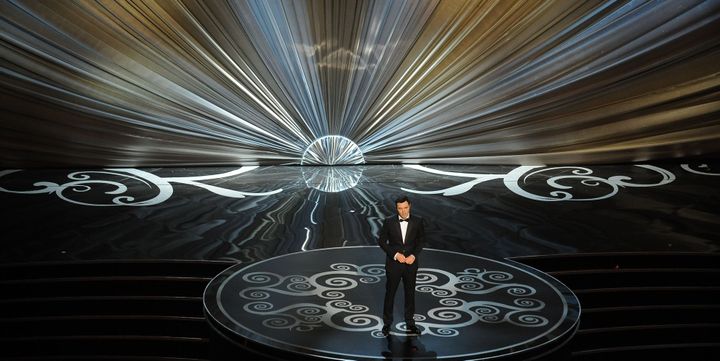 Host Seth MacFarlane sur la scène des 85e Oscars
 (ROBYN BECK / AFP)