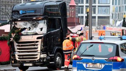 Sur les lieux de l'attentat de Berlin le 20 décembre 2016 (AFP - Tobias Schwarz)