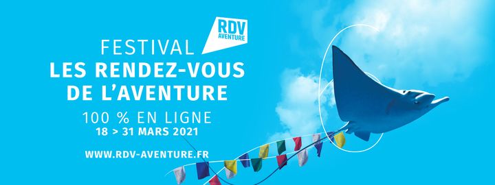 L'affiche des Rendez-vous de l'avanture 2021 (La Fabrique de l'Aventure / Studio Lautrec)