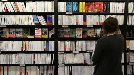 Une librairie de Rouen (avril 2016)
 (Charly Triballeau / AFP)