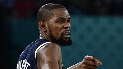 Kevin Durant won the gold medal for the fourth time in his career on August 10 at the Paris Olympics. (ARIS MESSINIS / AFP)