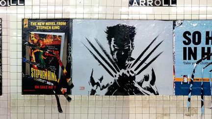 La sortie du dernier "Wolverine" a inspiré les street artistes
 (Poster Boy NYC/CC/Flickr)