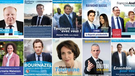 De nombreux candidats aux législatives se présentent sous l'étiquette "majorité présidentielle" sans avoir été investis par La République en marche.&nbsp; (DR)