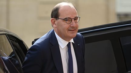 Jean Castex, Premier ministre, lors de la cérémonie d'investiture du président de la République Emmanuel Macron au Palais de l'Élysee pour son deuxieme mandat, le 8 mai 2022. (JULIEN MATTIA / LE PICTORIUM / MAXPPP)