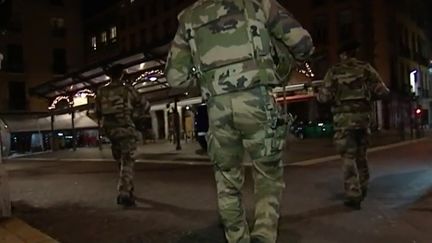 Hier soir, samedi 24 décembre,&nbsp;la France était placée sous haute surveillance par crainte d'attentats. (France 3)