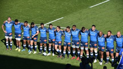 Initialement adversaire du Stade Français ce samedi à 18h30, le Castres Olympique a accepté le report du match par la voix de son président, Pierre-Yves Revol. (REMY GABALDA / AFP)