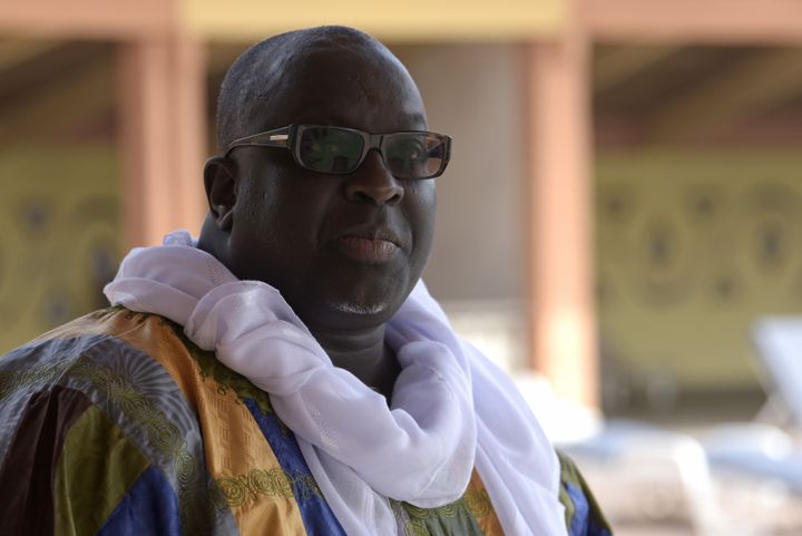 Papa Massiata Diack, le fils de l'ancien président de la fédération d'athlétisme, est au cœur du système de corruption. (SEYLLOU / AFP)